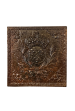 Maison Leon Van den Bogaert Wandplatte mit Wappen des Königs von Frankreich