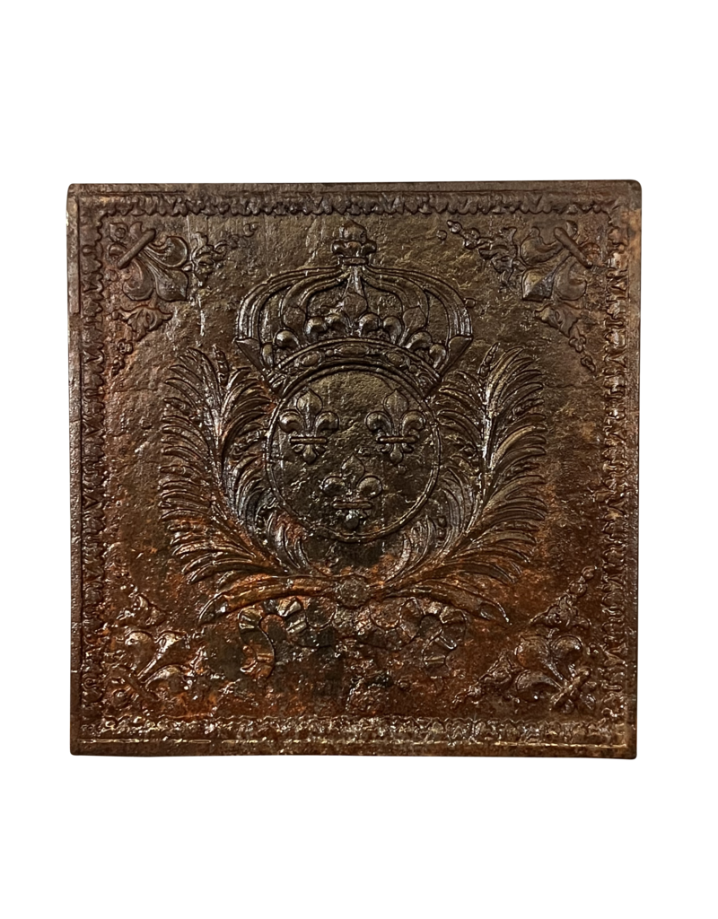 Maison Leon Van den Bogaert Wandplatte mit Wappen des Königs von Frankreich