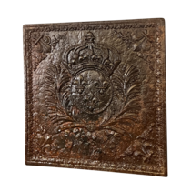 Maison Leon Van den Bogaert Placa de pared con Escudo del rey de Francia