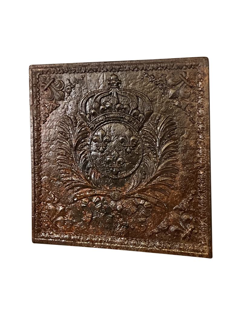Maison Leon Van den Bogaert Wandplaat Met Wapenschild Van De Koning Van Frankrijk