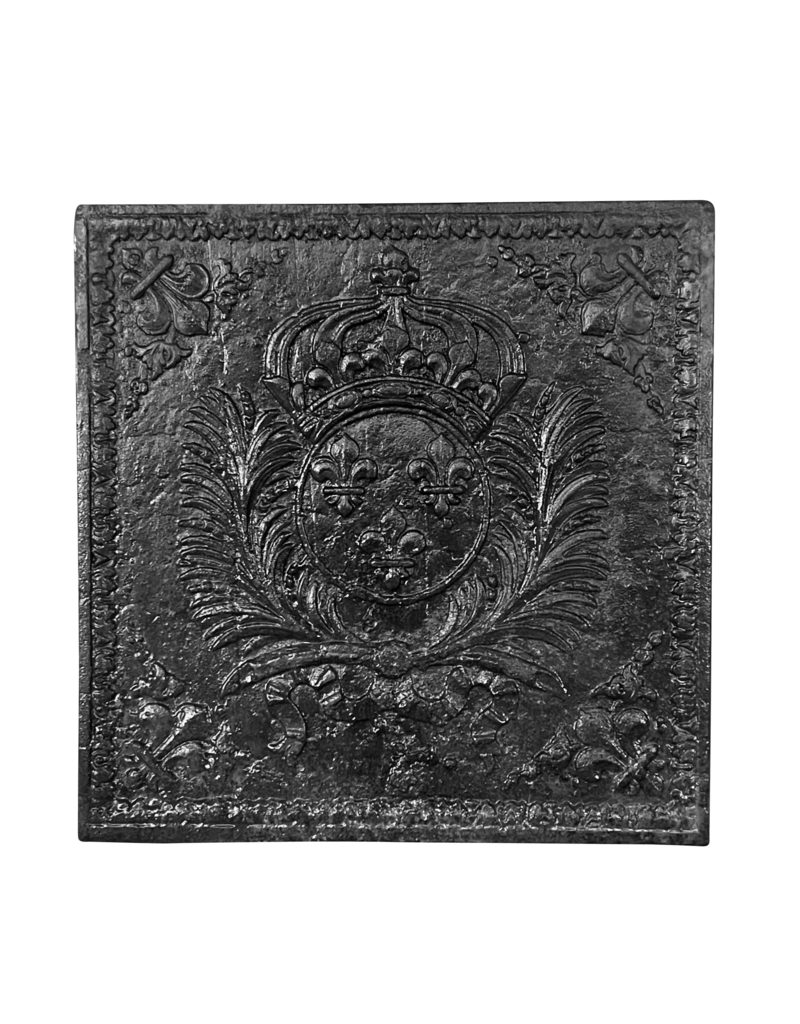 Maison Leon Van den Bogaert Wandplaat Met Wapenschild Van De Koning Van Frankrijk