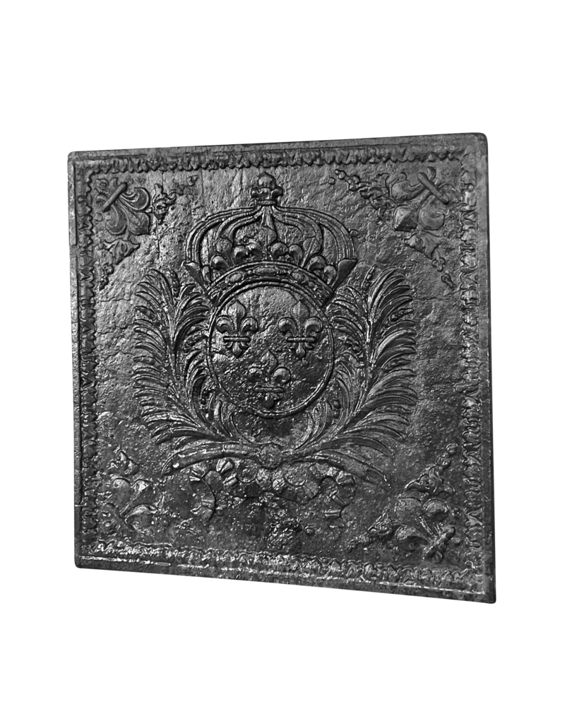 Maison Leon Van den Bogaert Plaque Murale Avec Armoiries Du Roi De France