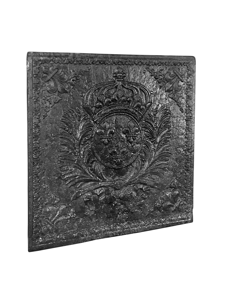 Maison Leon Van den Bogaert King Of France Coat Of Arms Wall Plate