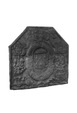 Maison Leon Van den Bogaert Wappen-Kaminplatte aus dem 17. Jahrhundert