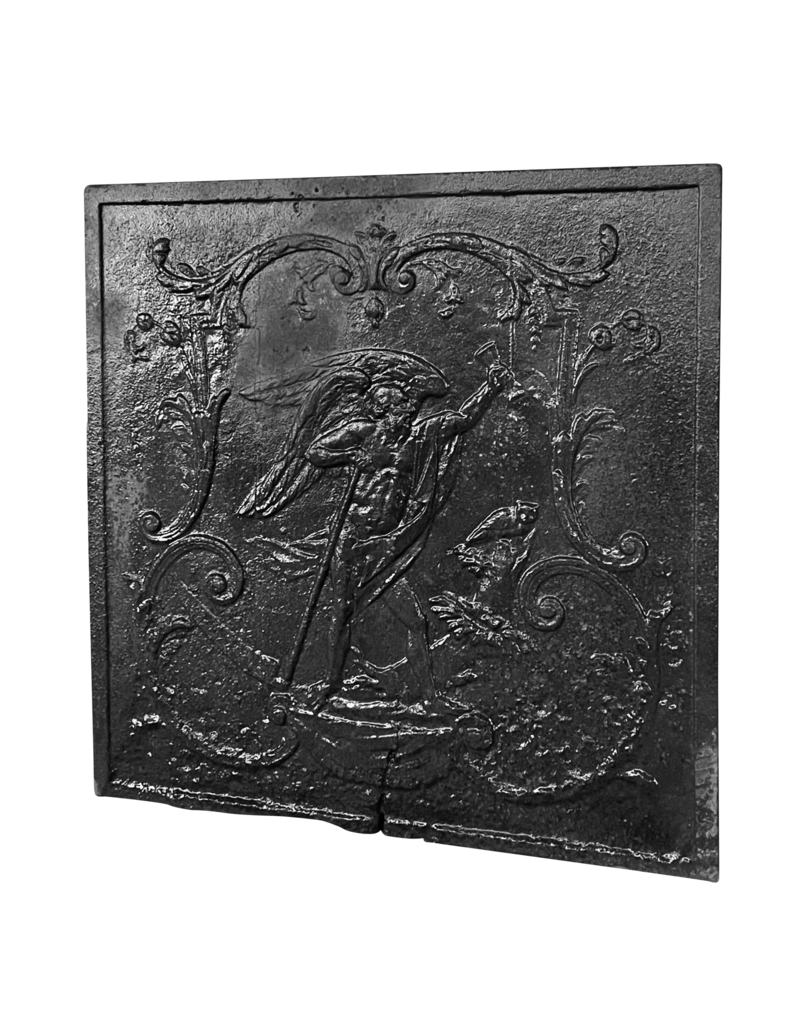 Maison Leon Van den Bogaert Wandplatte aus Gusseisen „Der Alchemist“
