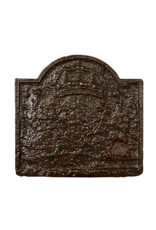 Rustic Fireback French Coat of Arms