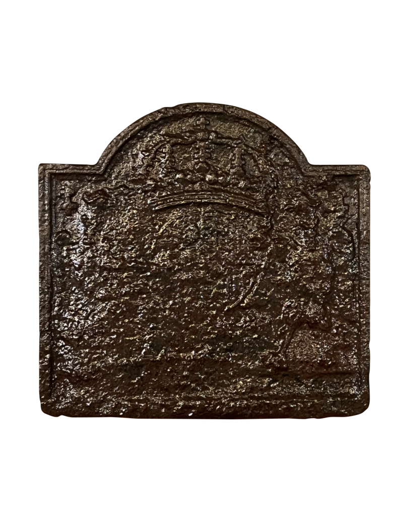 Maison Leon Van den Bogaert Rustic Fireback French Coat of Arms