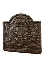 Rustic Fireback French Coat of Arms