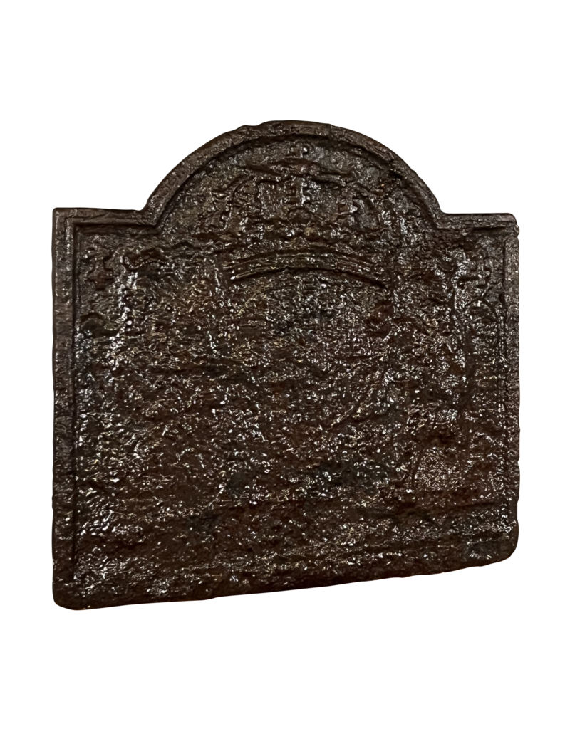 Rustic Fireback French Coat of Arms