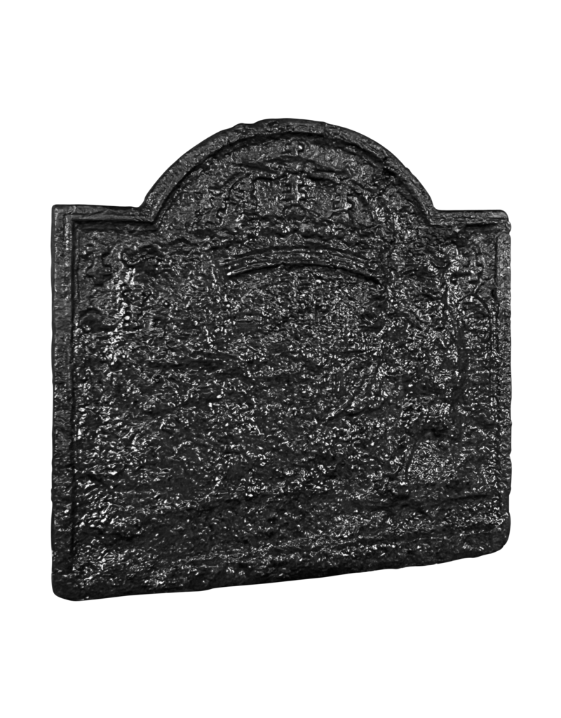 Maison Leon Van den Bogaert Rustic Fireback French Coat of Arms