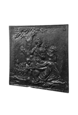 Maison Leon Van den Bogaert Kamin-Wandplatte aus romantischen Stil