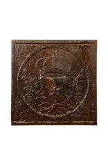 Maison Leon Van den Bogaert Wall Plate Coat of Arms French Nobili