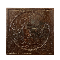 Maison Leon Van den Bogaert Plaque murale avec armoiries nobili françaises