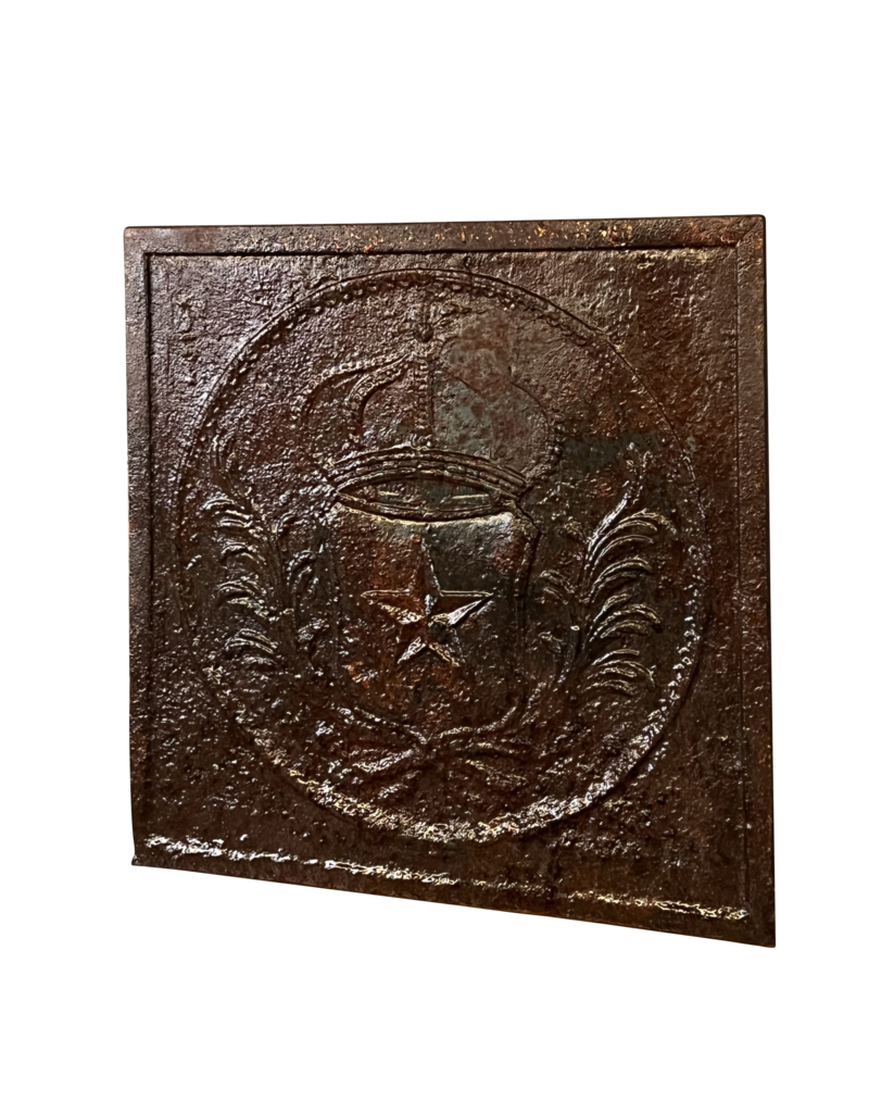 Maison Leon Van den Bogaert Plaque Murale Avec Armoiries Nobili Françaises