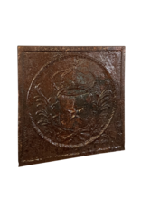 Maison Leon Van den Bogaert Wall Plate Coat of Arms French Nobili
