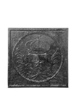 Maison Leon Van den Bogaert Wall Plate Coat of Arms French Nobili