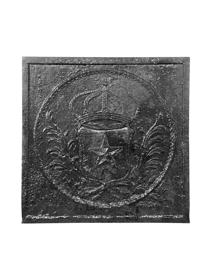 Maison Leon Van den Bogaert Wandplaat Wapenschild Franse Edele