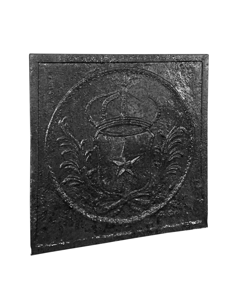 Maison Leon Van den Bogaert Plaque Murale Avec Armoiries Nobili Françaises