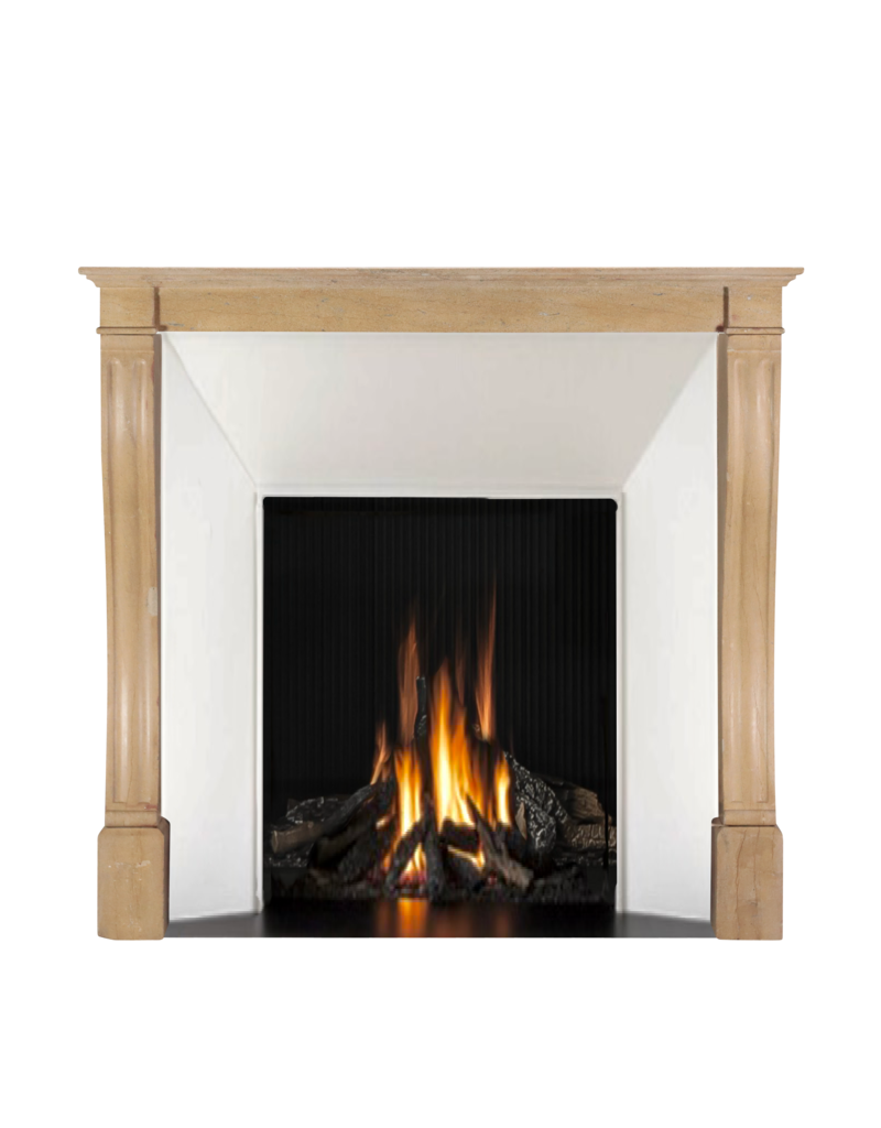 Antique Fireplace From France In Stone