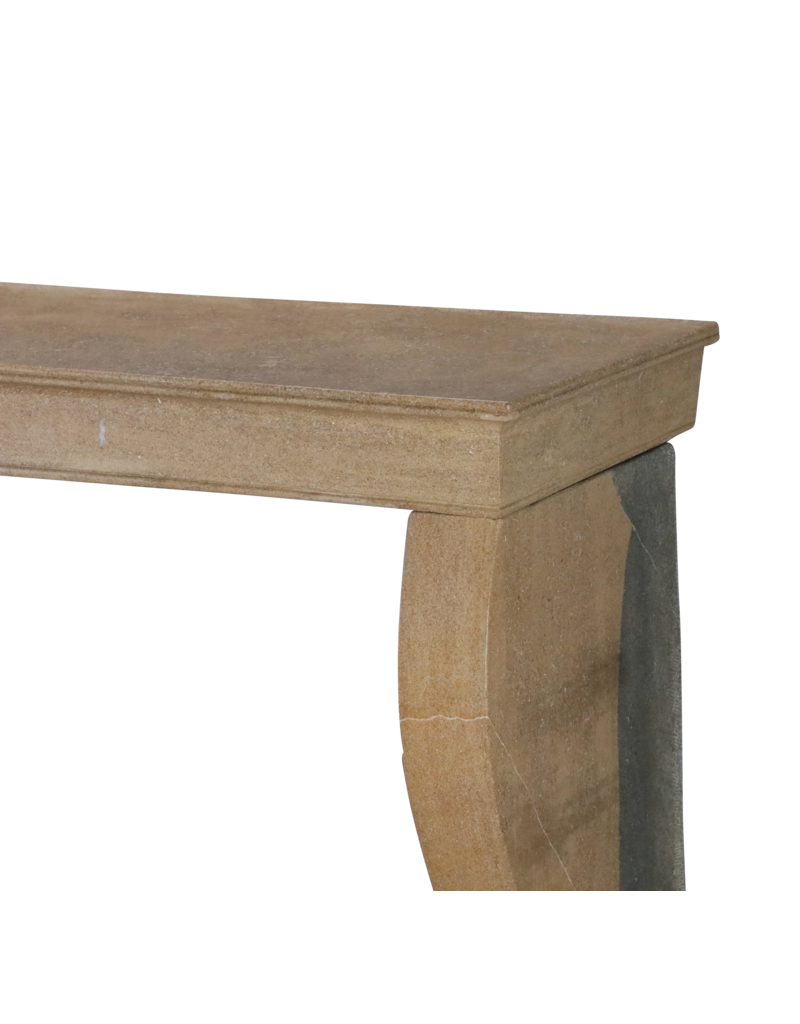 Maison Leon Van den Bogaert Chimenea Francesa Antigua En Piedra Beige