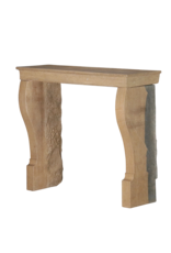 Maison Leon Van den Bogaert Chimenea Francesa Antigua En Piedra Beige