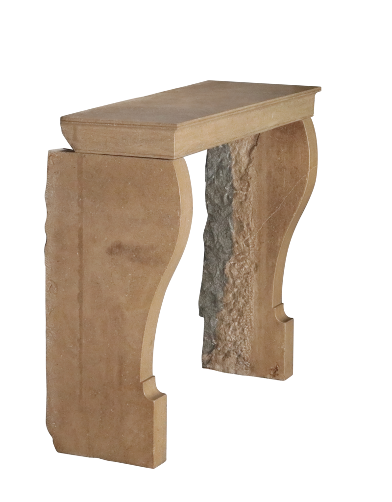 Maison Leon Van den Bogaert Chimenea Francesa Antigua En Piedra Beige