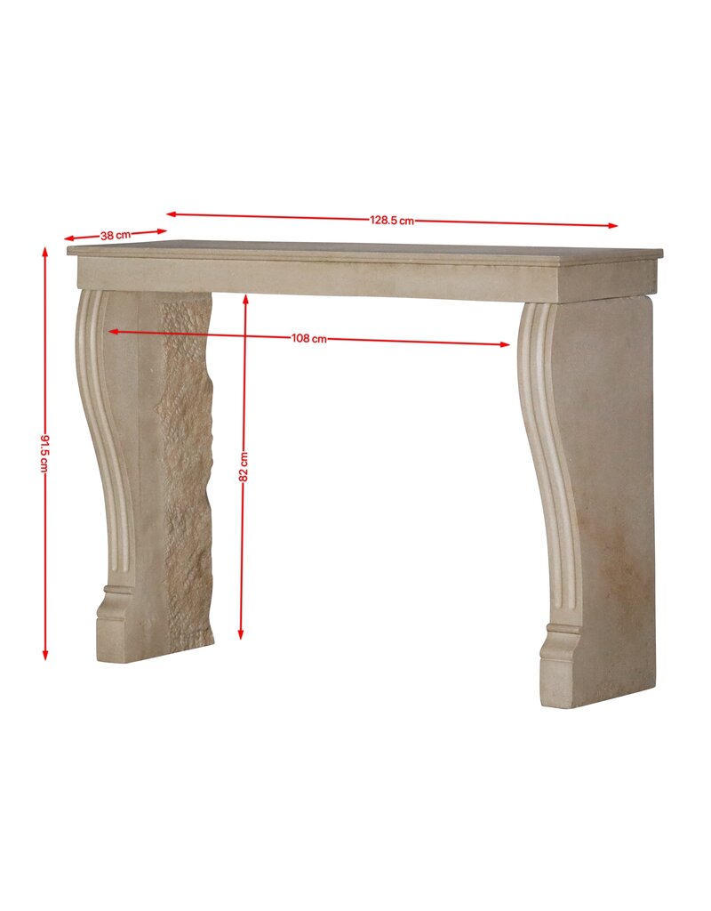 Maison Leon Van den Bogaert Woestijnbeige Stenen Schouw