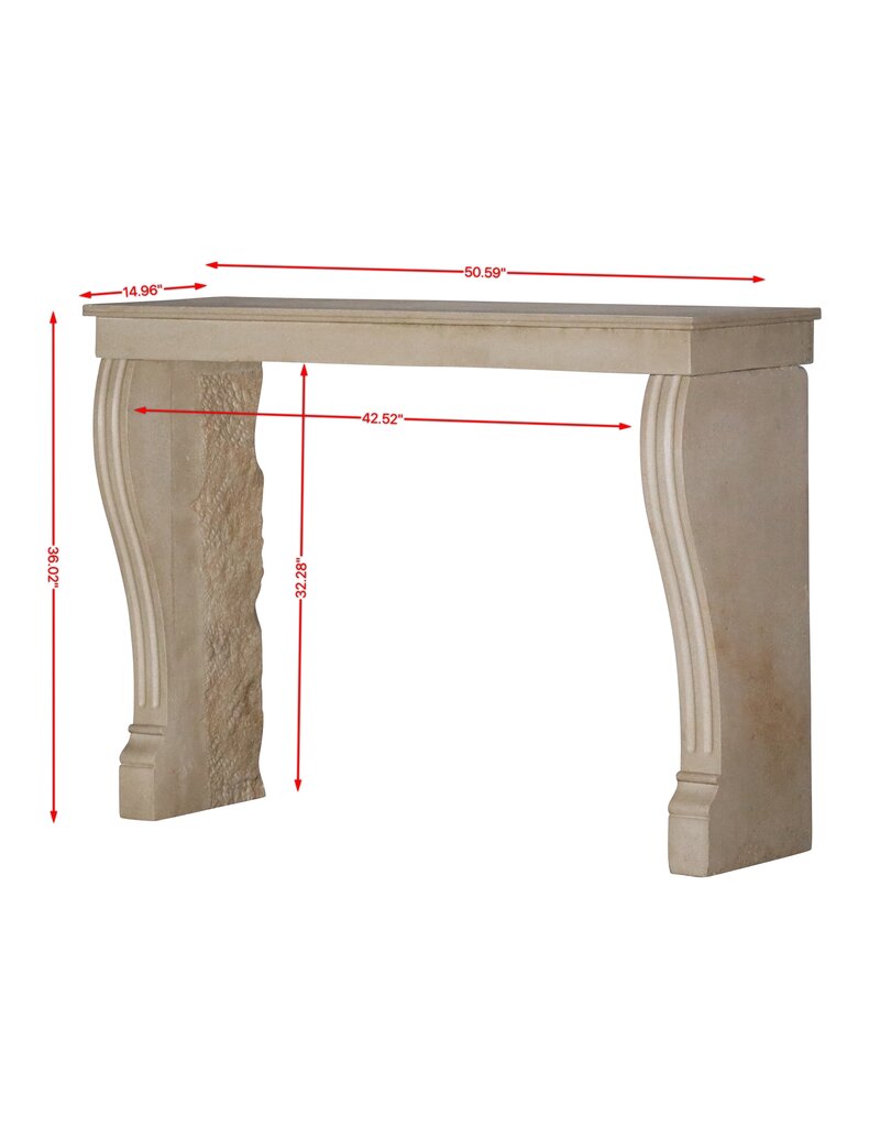 Maison Leon Van den Bogaert Woestijnbeige Stenen Schouw