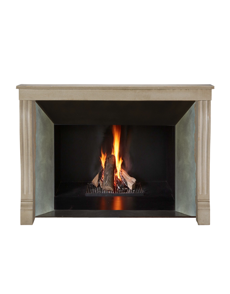 Chimenea Piedra Beige Del Desierto