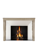 Desert Beige Stone Fireplace Los Angeles