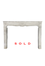 Maison Leon Van den Bogaert White Limewashed Stone Fireplaces