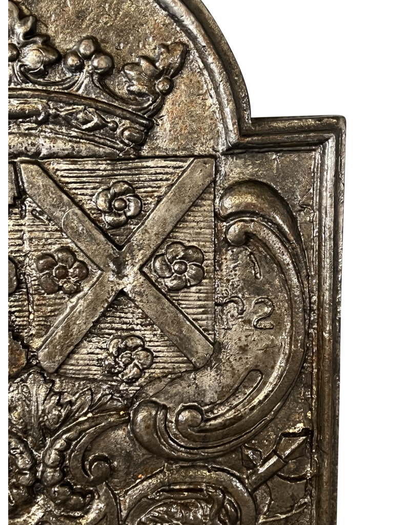 Maison Leon Van den Bogaert Plaques De Cheminée Antiques Françaises De L'année 1622