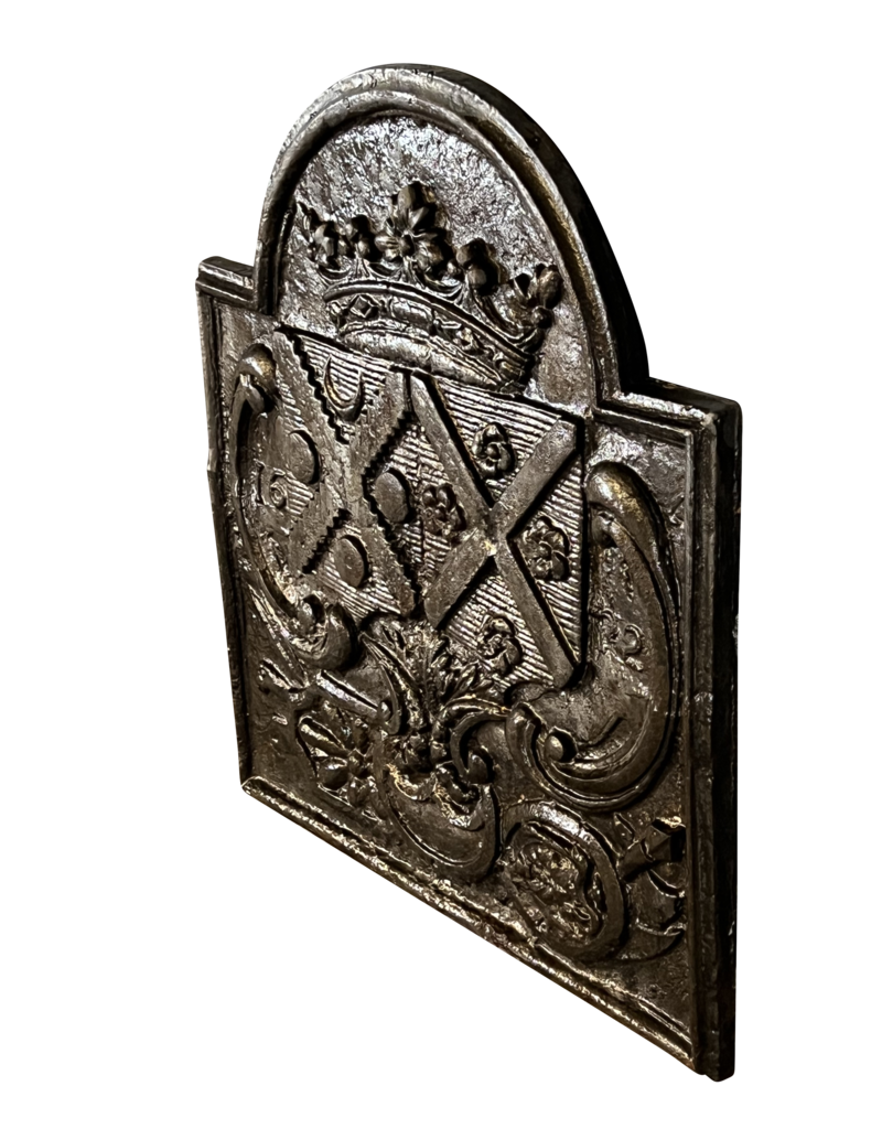 Maison Leon Van den Bogaert Plaques De Cheminée Antiques Françaises De L'année 1622