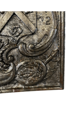 Maison Leon Van den Bogaert Placas De Chimenea Francesas Antiguas Del Año 1622