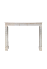 French Limestone Fireplace Surround In Limestone For Contemporary Living