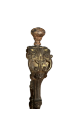 Maison Leon Van den Bogaert Par De Pinzas Para Chimenea Del Siglo XIX