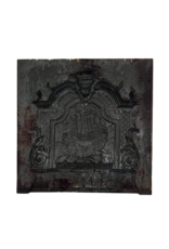 Maison Leon Van den Bogaert Plato Decorativo Francés De Hierro Fundido Del Siglo Xix.