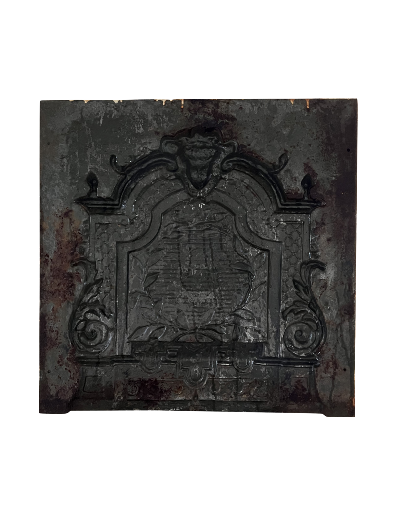 Maison Leon Van den Bogaert Plaque Décorative En Fonte Française Du 19Ème Siècle