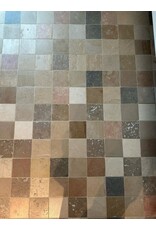 Maison Leon Van den Bogaert Originaler französischer Kalksteinboden mit gemischten Farbtönen