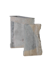 Maison Leon Van den Bogaert Antique Fireplace From France In Undefined Grey Stone