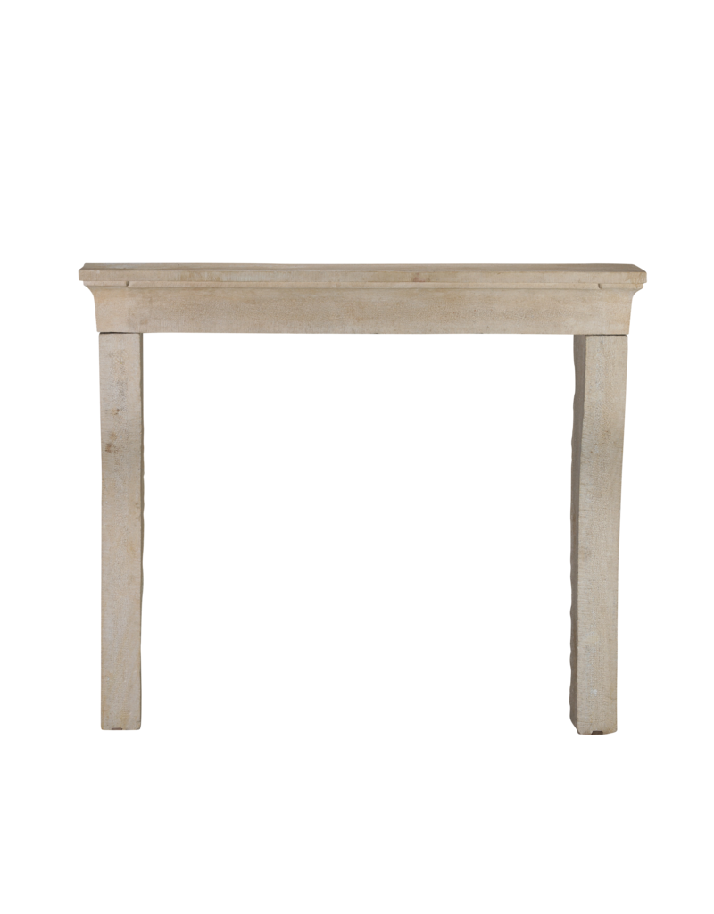 Elegant Louis XIII French Style Fireplace Surround In Limestone