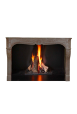 18th Century French Antique Fireplace Surround In Buxy Stone