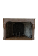 18th Century French Antique Fireplace Surround In Buxy Stone