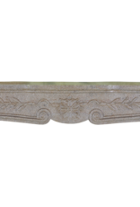 18th Century French Antique Fireplace Surround In Buxy Stone