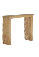 Maison Leon Van den Bogaert Antique French Fireplace Mantel For Timeless Interior Design