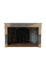 Chimenea De Piedra Francesa Antigua Del Siglo XVIII