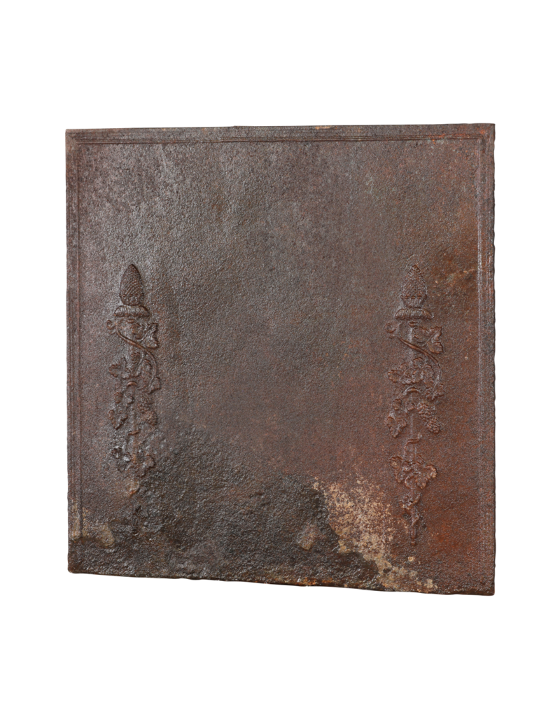 La Plaque de Cheminée De Château De Vigneron Rayonne Une Chaleur Béate