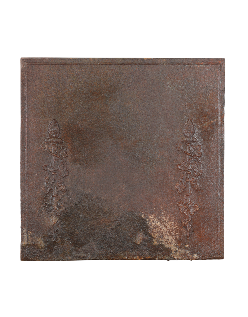 La Plaque de Cheminée De Château De Vigneron Rayonne Une Chaleur Béate
