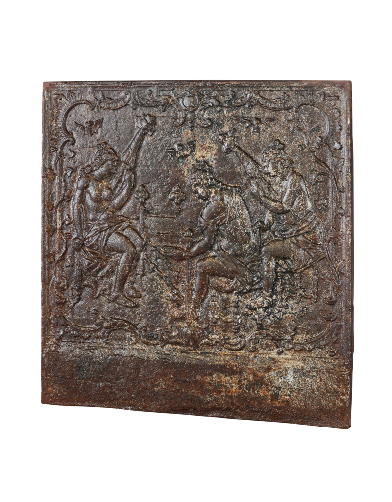 Maison Leon Van den Bogaert Personnalisez Votre Cheminée Avec Une Belle Plaque De Fonte De Cheminée