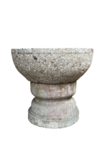 Maison Leon Van den Bogaert Exceptional Antique Marble Fountain Element